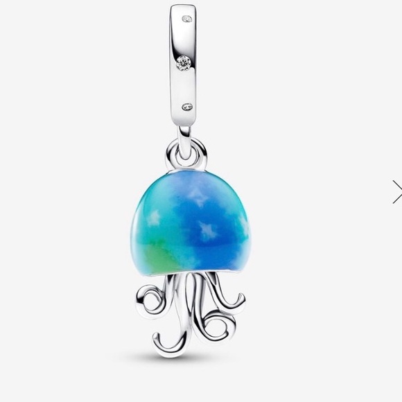 Pandora Color changing Jellyfish dangle charm New bracelet charm - Picture 3 of 4